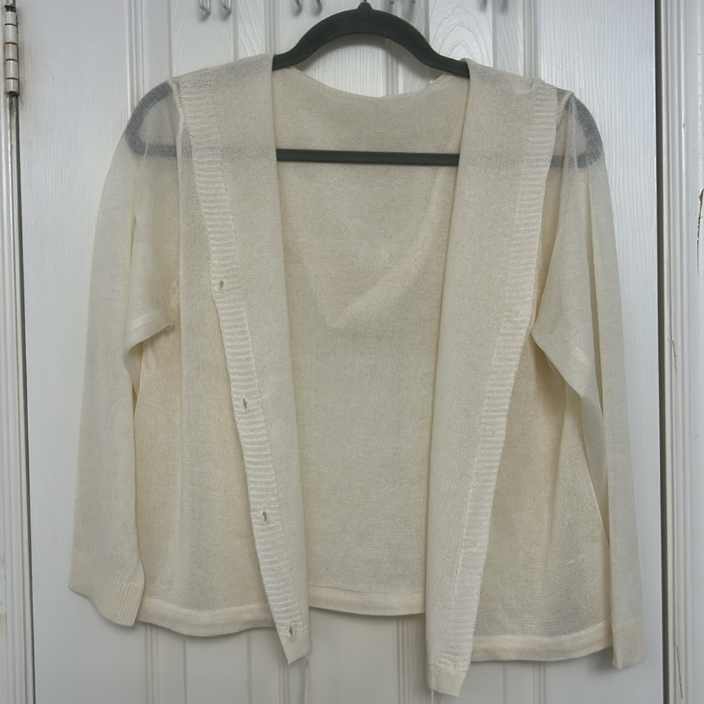 Pink Button-Up Cardigan - Picture 6 of 8